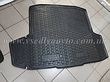 Килимок в багажник SKODA Octavia A7 з 2013 р. універсал "з вухами" (Avto-gumm) пластік+гума, фото 3