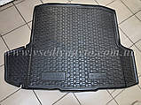 Килимок в багажник SKODA Octavia A7 з 2013 р. універсал "з вухами" (Avto-gumm) пластік+гума, фото 5