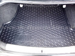 Килимок в багажник SKODA SuperB з 2001-2008 р. (AVTO-GUMM) пластік+гума