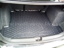 Килимок в багажник Volkswagen Polo седан з 2010- (AVTO-GUMM) пластік+гума