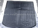 Килимок у багажник Seat Altea XL верхня полиця (Avto-gumm) пластик+гума, фото 4