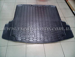 Килимок в багажник Volkswagen Jetta MID (з "вухами") з 2010 р. (Avto-gumm) пластік+гума
