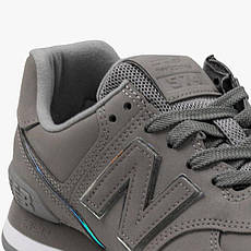 Кросівки жіночі New Balance 574CLE сірі, фото 4