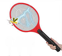 Электрическая мухобойка аккумуляторная Rechargeable Mosquito-hitting Swatter (Красный)