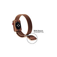 Ремінець для годинника Milanese loop steel bracelet Apple watch, 38-40 мм. Bronze, фото 3