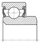 Підшипник 520806 ГОСТ, фото 2