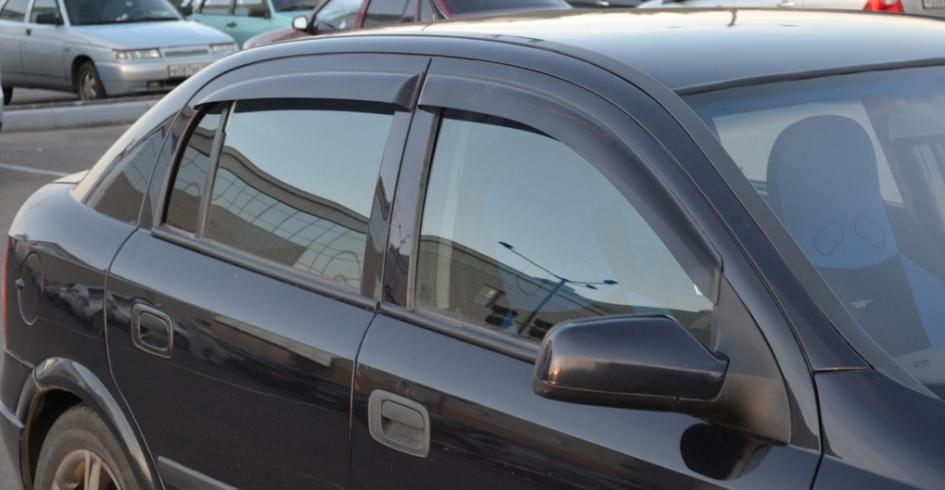 Ветровики Opel Astra G Sd/Hb 5d 1998-2004 Cobra Tuning