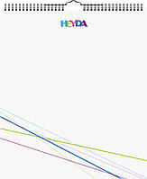Перекидной календарь Heyda 29,7 x 35 см с белыми листами 2070481