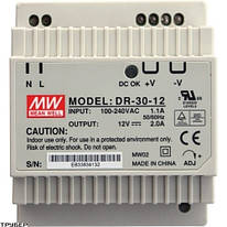 Блок живлення 230V AC/12V DC/30W, IP20