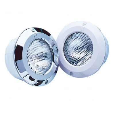 Світильник галогенний для басейну Fluidra STANDARD з оправою ABS-пластик білий, з кабелем, 300W (під плівку), фото 1