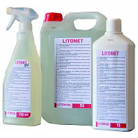 Жидкий концентрированный очиститель для выведения пятен и разводов от эпоксидных затирок LITONET, 1 л