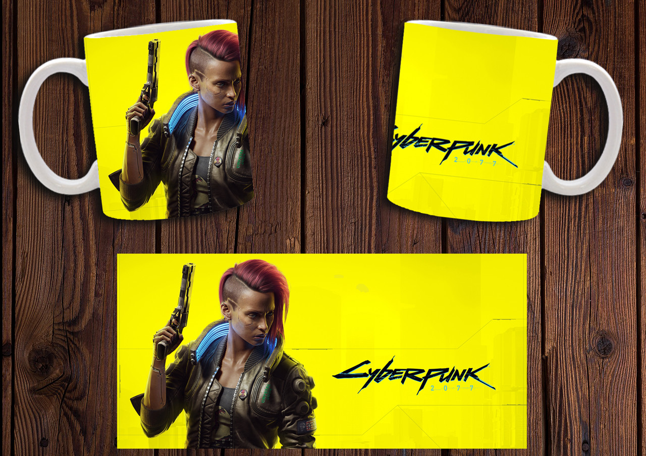 Чашка "Cyberpunk 2077" / Кружка Кіберпанк 2077 №4