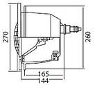 Прожектор Desing під плитку 300Вт, 12В Hayward, фото 3