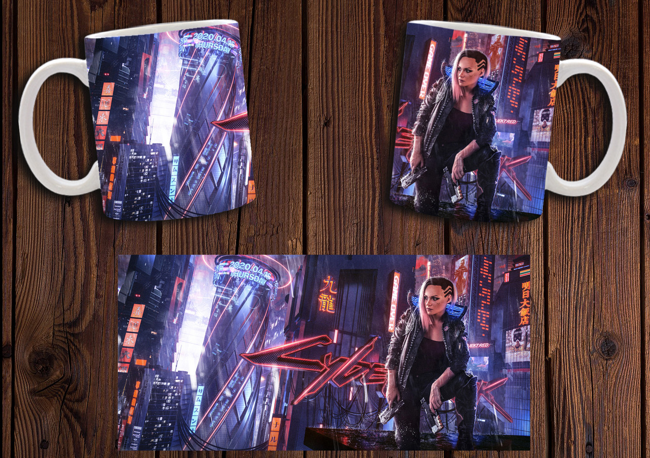 Чашка "Cyberpunk 2077" / Кружка Кіберпанк 2077 №6