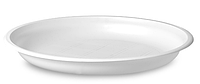 Одноразовая тарелка пластиковая диаметром 205 мм