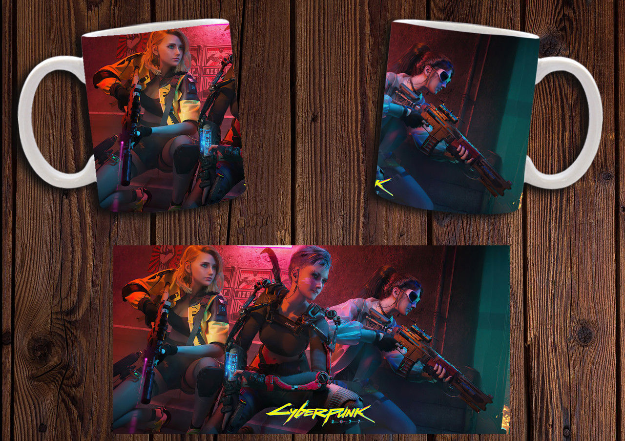 Чашка "Cyberpunk 2077" / Кружка Кіберпанк 2077 №9