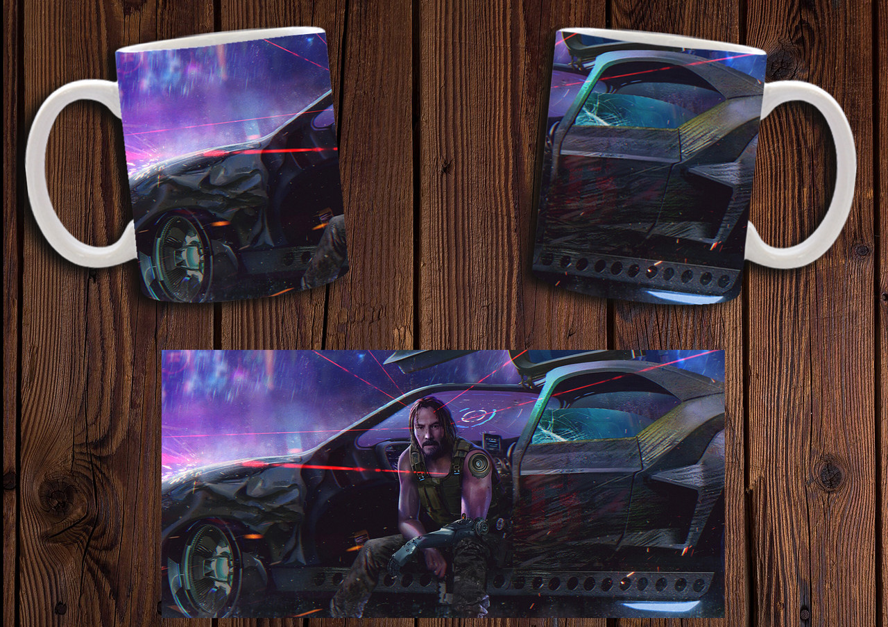 Чашка "Cyberpunk 2077" / Кружка Кіберпанк 2077 №10