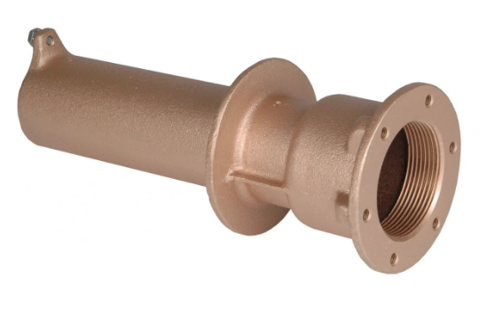 Стін прохід, бронза 240 мм, підкл 2"х1,5" Fitstar, фото 1