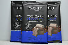 Cachet Шоколад чорний 70% (300 г)