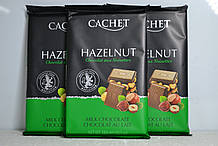 Cachet Шоколад молочний 32% з фундуком (300г.)