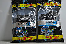 Верстати одноразові Wilkinson Extra3 (6шт.)