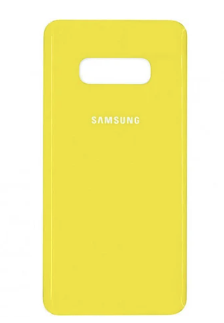 Задня кришка для Samsung G970 Galaxy S10e, жовта, фото 1