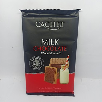 Шоколад молочний CACHET MILK CHOCOLATE 300 г