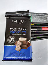Шоколад Екстра чорний 70% какао CACHET EXTRA DARK CHOCOLATE 70% COCOA 300 г