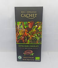 Шоколад горький Cachet Bio Organic Extra Dark Chocolate, 100 г (Бельгия)