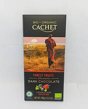 Чорний шоколад Cachet bio organic 57% 100гр (Бельгія)