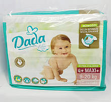 Підгузники Dada Extra Soft 4+ Maxi+ (9-20 кг), 42 шт