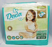 Підгузники Dada Extra Soft 6 Extra Large (15+ кг), 38 шт