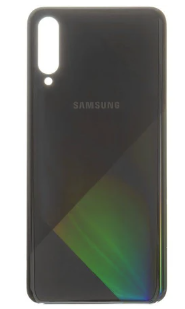 Задня кришка для Samsung A507F Galaxy A50s, чорна, оригінал, фото 1