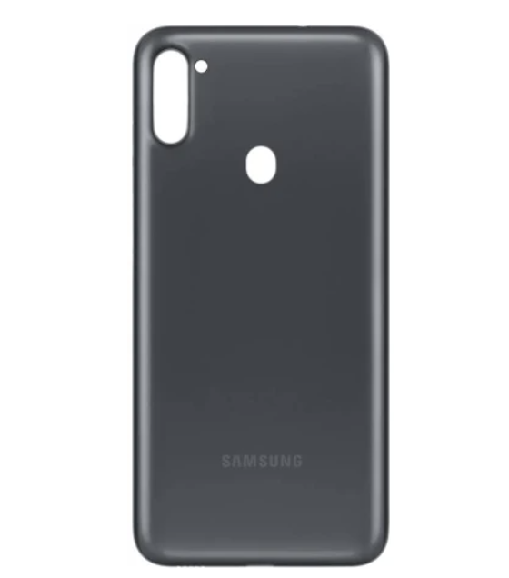 Задня кришка для Samsung A115F Galaxy A11, чорна, оригінал, фото 1