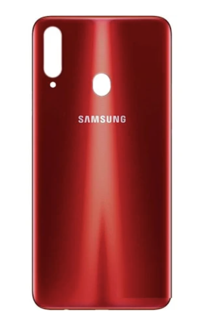 Задня кришка для Samsung A207F Galaxy A20s 2019, червона, фото 1