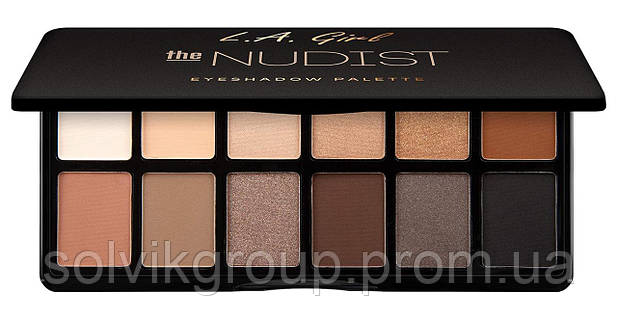 Украина Нудист Палітра тіней L.A. Girl Fanatic Eyeshadow Palette, The Nudist, палитра  теней (ID#1280501461), цена: 595 ₴, купить на Prom.ua
