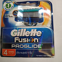 Gillette Fusion ProGlide касети для гоління (4 шт.) (Жиллет Ф'южин Проглайд)