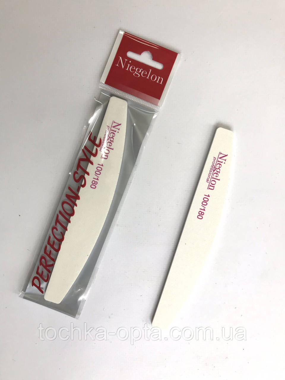 Пилка Niegelon 100/180 халф біла