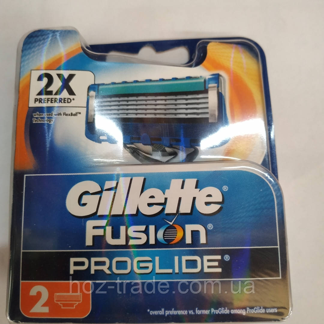 Gillette Fusion ProGlide касети для гоління (2 шт.)