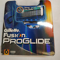 Gillette Fusion ProGlide касети для гоління 6 шт. Оригінал