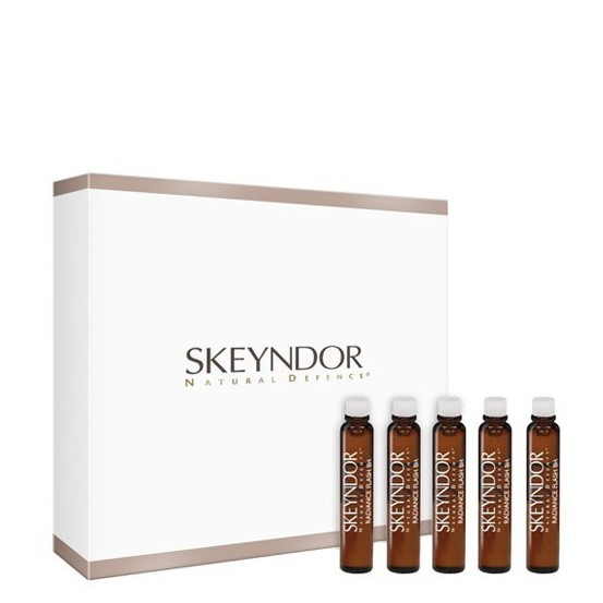 Ампули миттєвої краси 8 годин Skeyndor Natural Defence Radiance Flash 8h