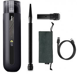 Автомобільний бездротовий акумуляторний портативний пилосос BASEUS Car Vacuum Cleaner A2 |60ml,18min,5000Pa| Чорний