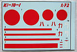 Пластикова модель 1/72 AVIS 72005 Японський винищувач Kawasaki Ki 10-I, фото 3