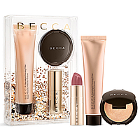 Набор BECCA Your Glow-To Glow Primer, Highlighter & Lip Kit