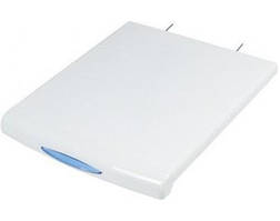 Кришка завантажувального люка для вертикальних пральних машин Whirlpool 481244010845 PR1