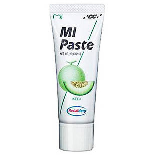 GC MI Paste (GC Tooth Mousse) Ремінералізуюча паста для зубів без фтору, смак дині, Японія, 40 г