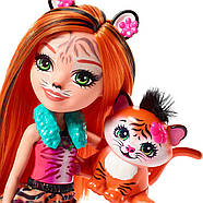 Лялька Енчантималс Танзі Тигр і маленьке тигреня Тафт Enchantimals TANZIE Tiger, фото 3