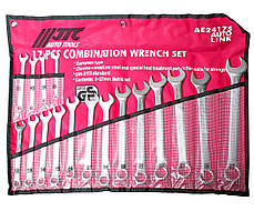 Набор рожково-накидных ключей JTC AE2417S 17 шт