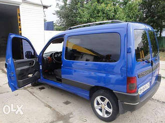 Поздовжні рейлінги з металевою ніжкою Citroen Berlingo 1996-2008 г.