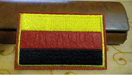 Вишиті багатобарвні термонашивки/шеврони/патчі з клейкою основою ГЕРМІЯ ФЛАГ ГЕРМАНії (8 * 5 см)